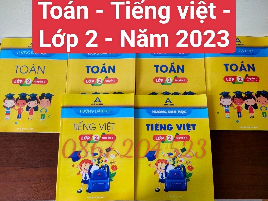 [NĂM 2023] Hướng dẫn học Toán và Tiếng việt - Lớp 2 - Trường ARCHIMEDES