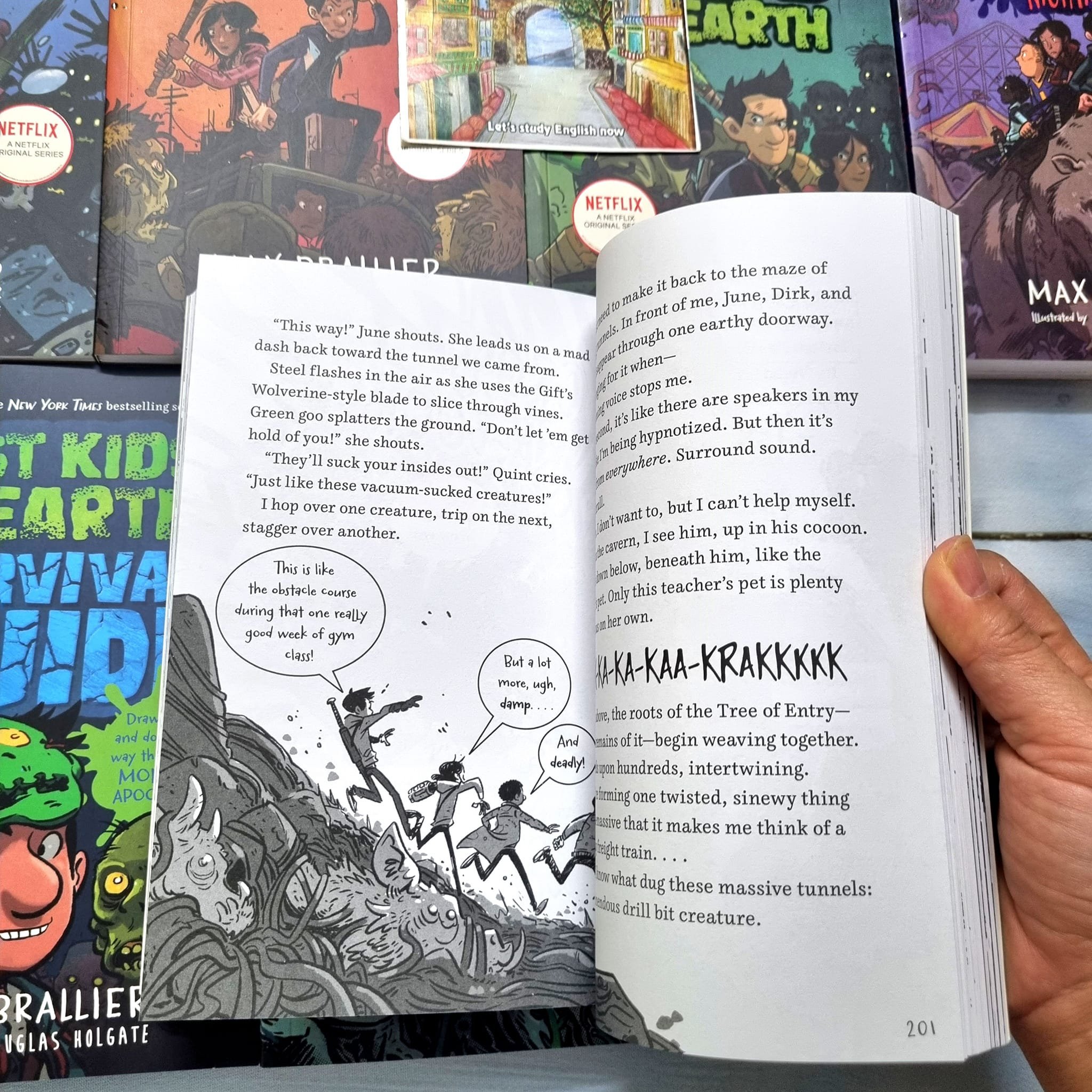 The Last Kids On Earth (Sách nhập) - 7 quyển