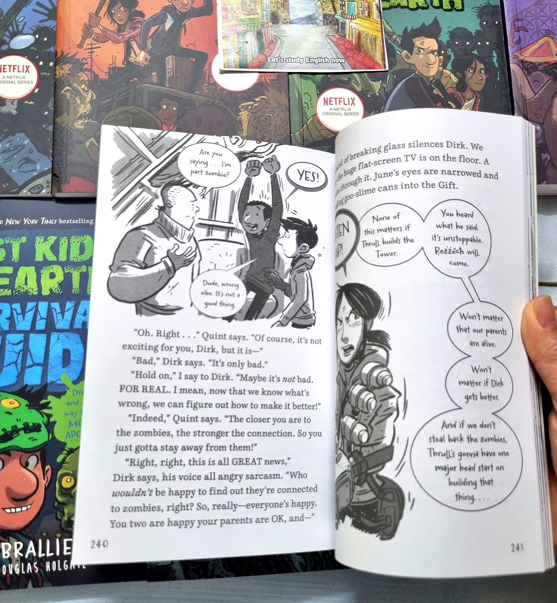 The Last Kids On Earth (Sách nhập) - 7 quyển