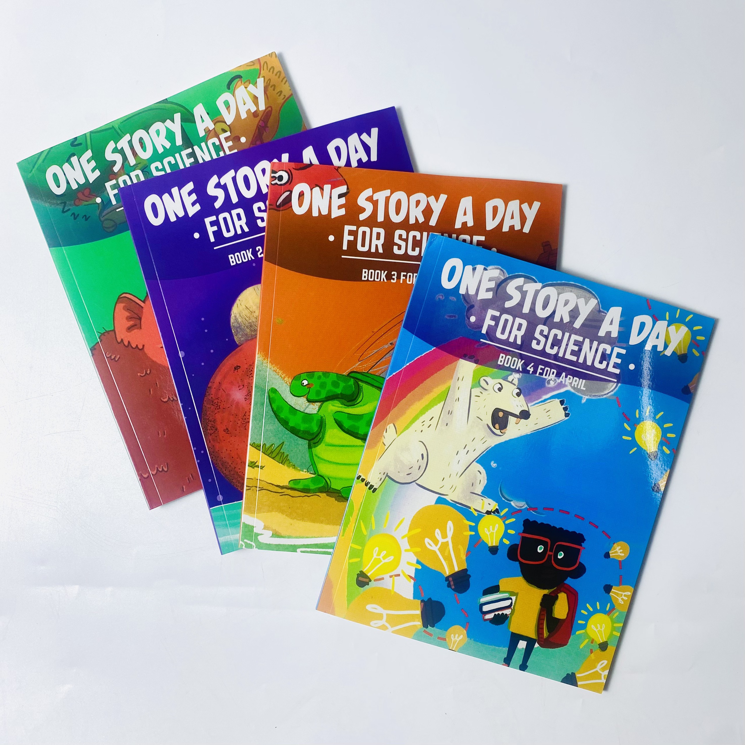 One Story A Day for Science (Sách nhập) - 4 quyển