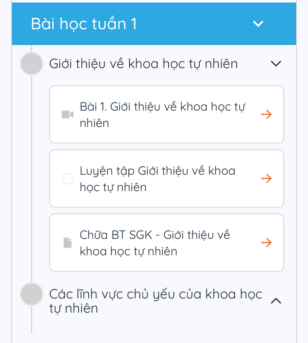 Tài khoản học khoa học tự nhiên (gói cơ bản) - 1 năm
