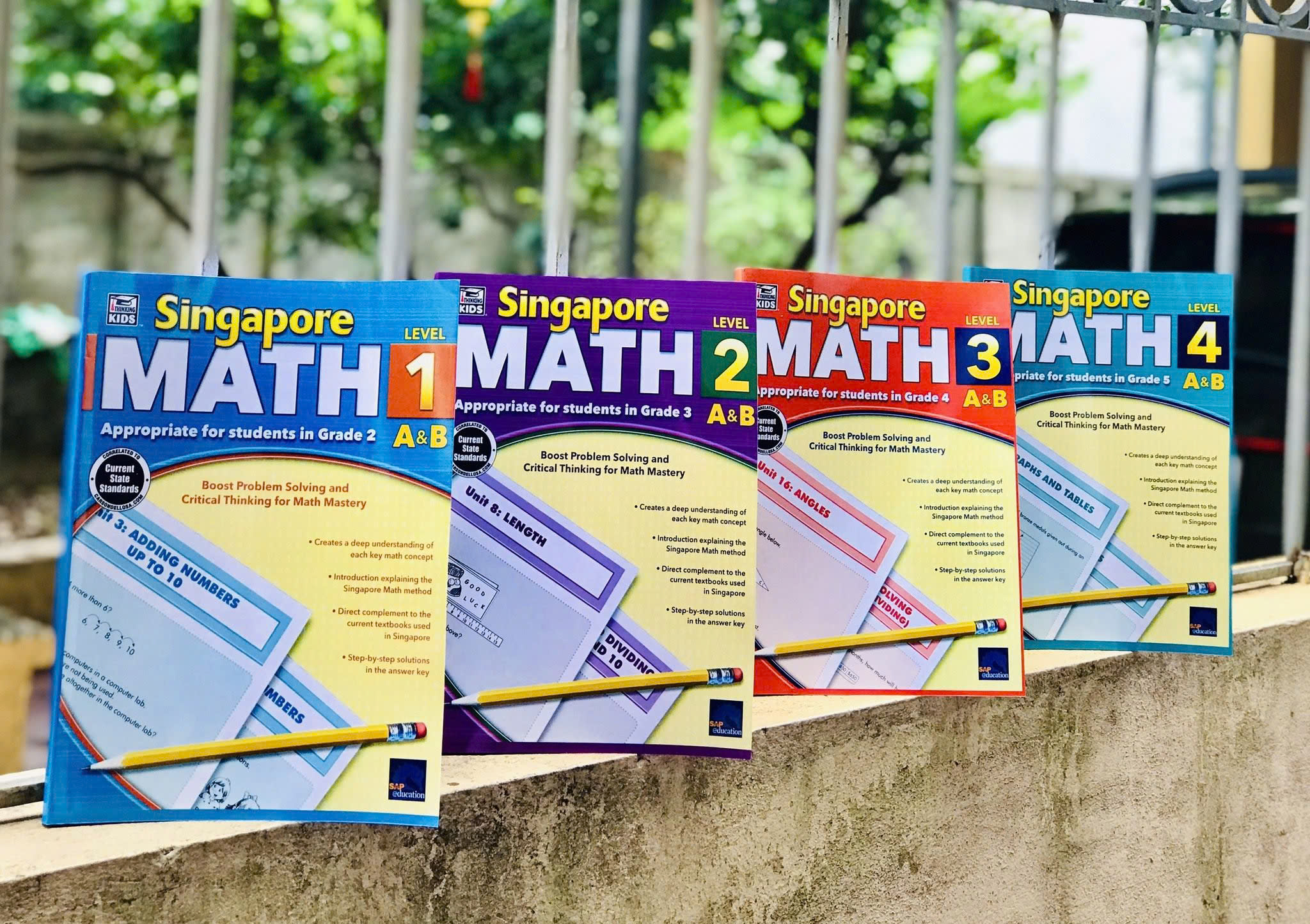 Singapore Math bộ 4 quyển