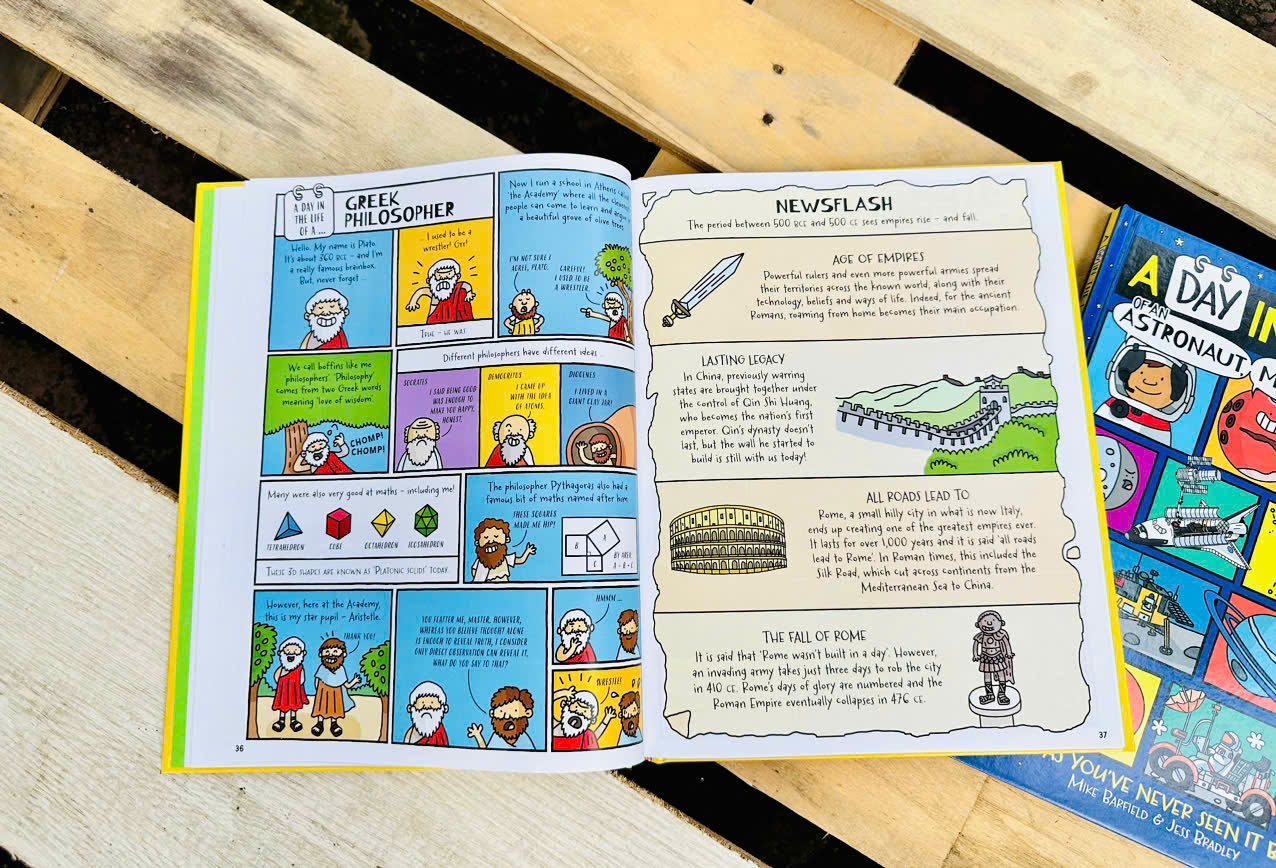 A Day in the Life of a poo, a GNU and You (Sách nhập) - bộ 3 quyển