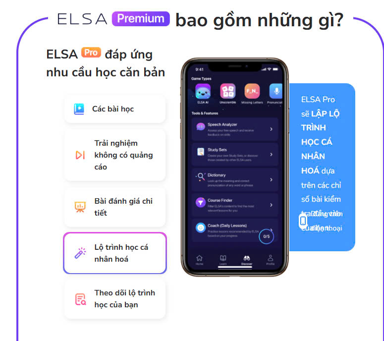Elsa speaking premium 1 năm
