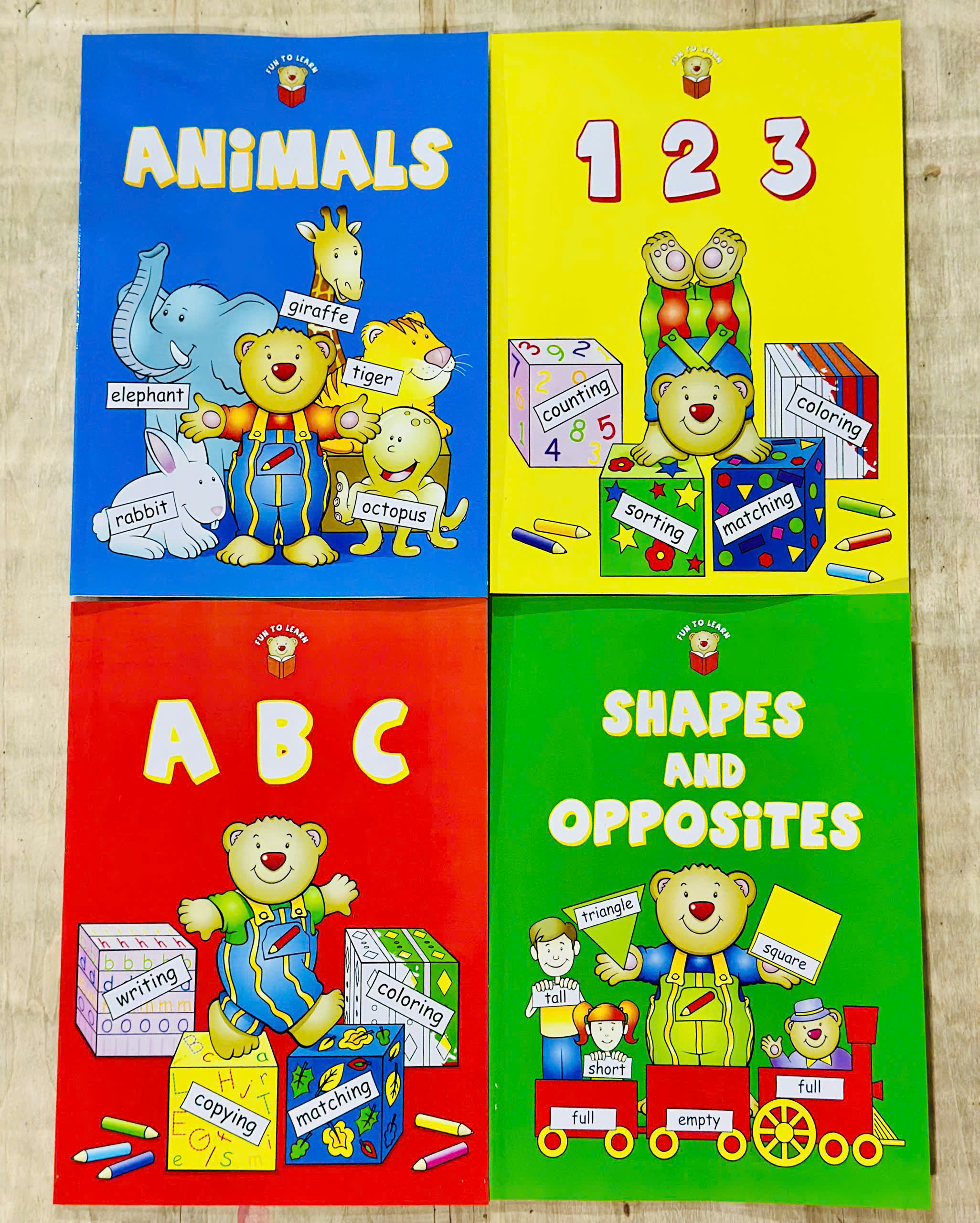 Fun to Learn Animals - bộ 4 quyển