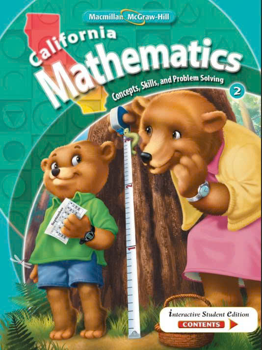 Califorinia Mathematics Concepts, Skills and Problem Solving - 7 grade - Sách đen trắng