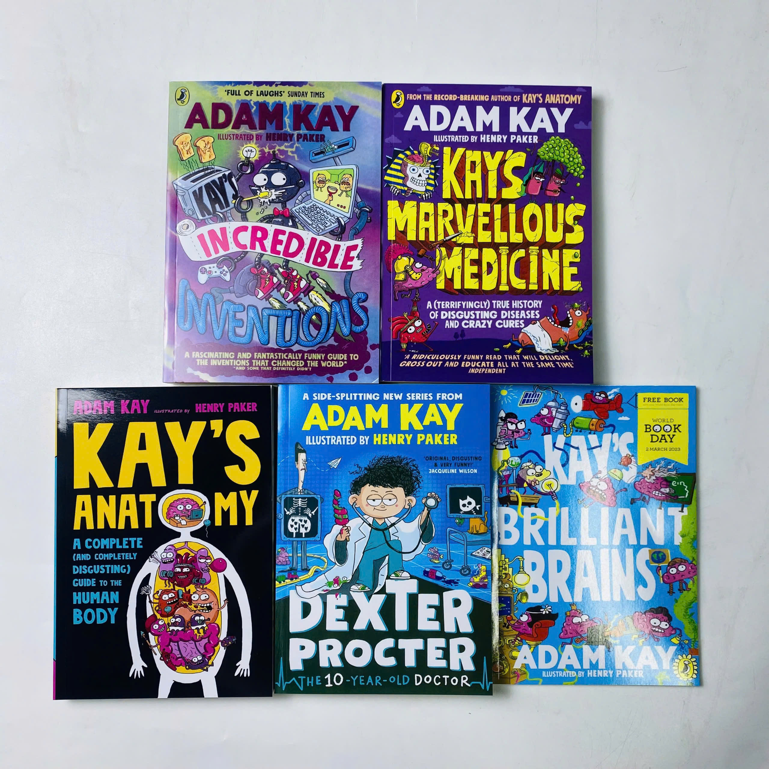 Adam kay (Sách nhập) - 5 quyển