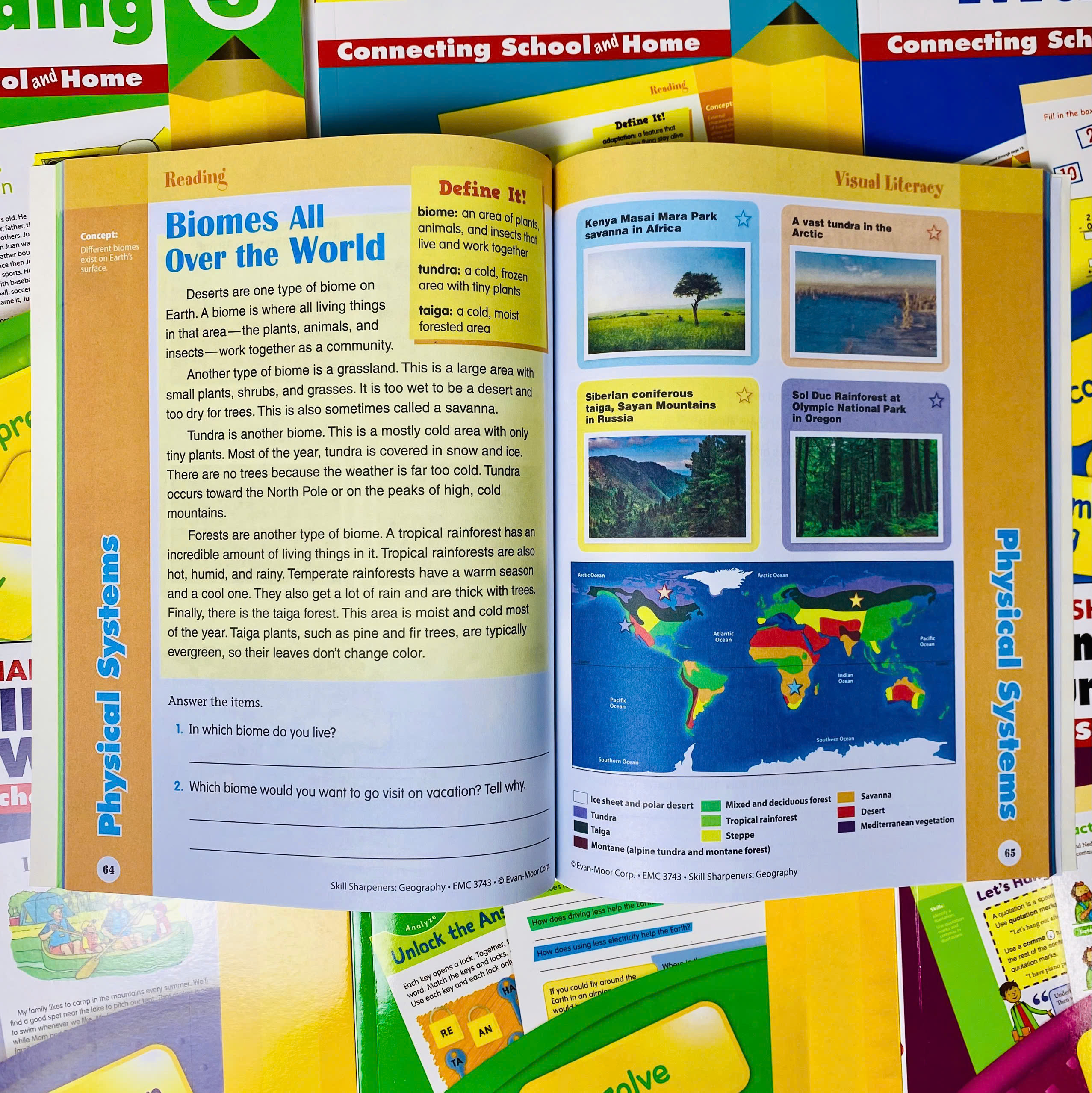 Skill Sharpeners - Level 3 - Trọn bộ 8 quyển - Evan Moor - Cho bé 8-9 tuổi