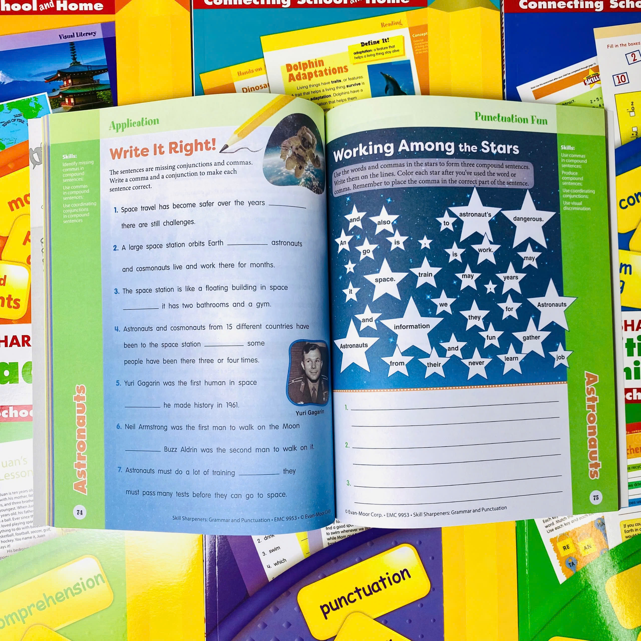 Skill Sharpeners - Level 3 - Trọn bộ 8 quyển - Evan Moor - Cho bé 8-9 tuổi