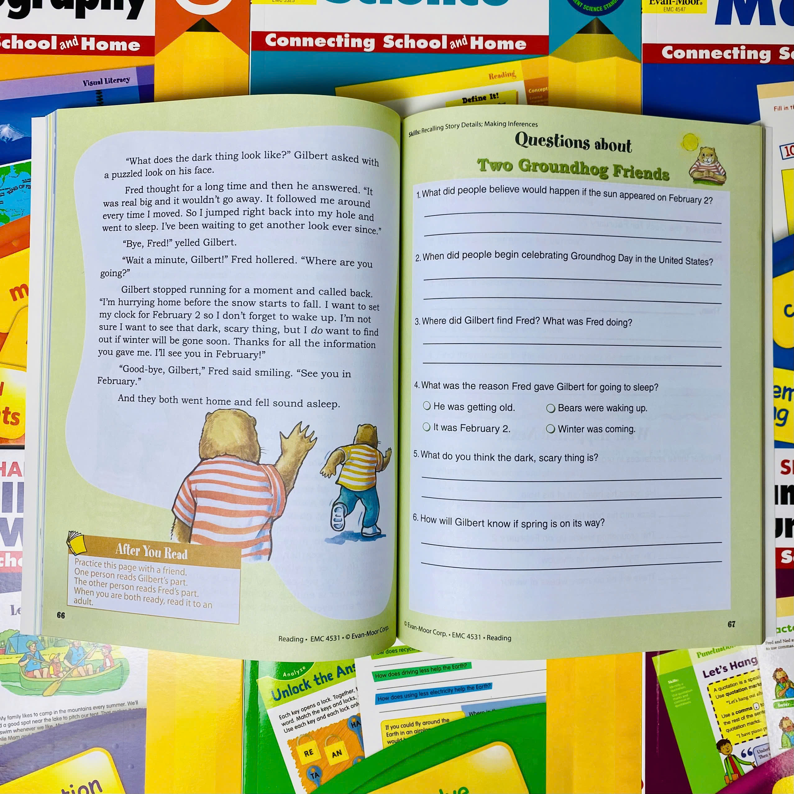 Skill Sharpeners - Level 3 - Trọn bộ 8 quyển - Evan Moor - Cho bé 8-9 tuổi