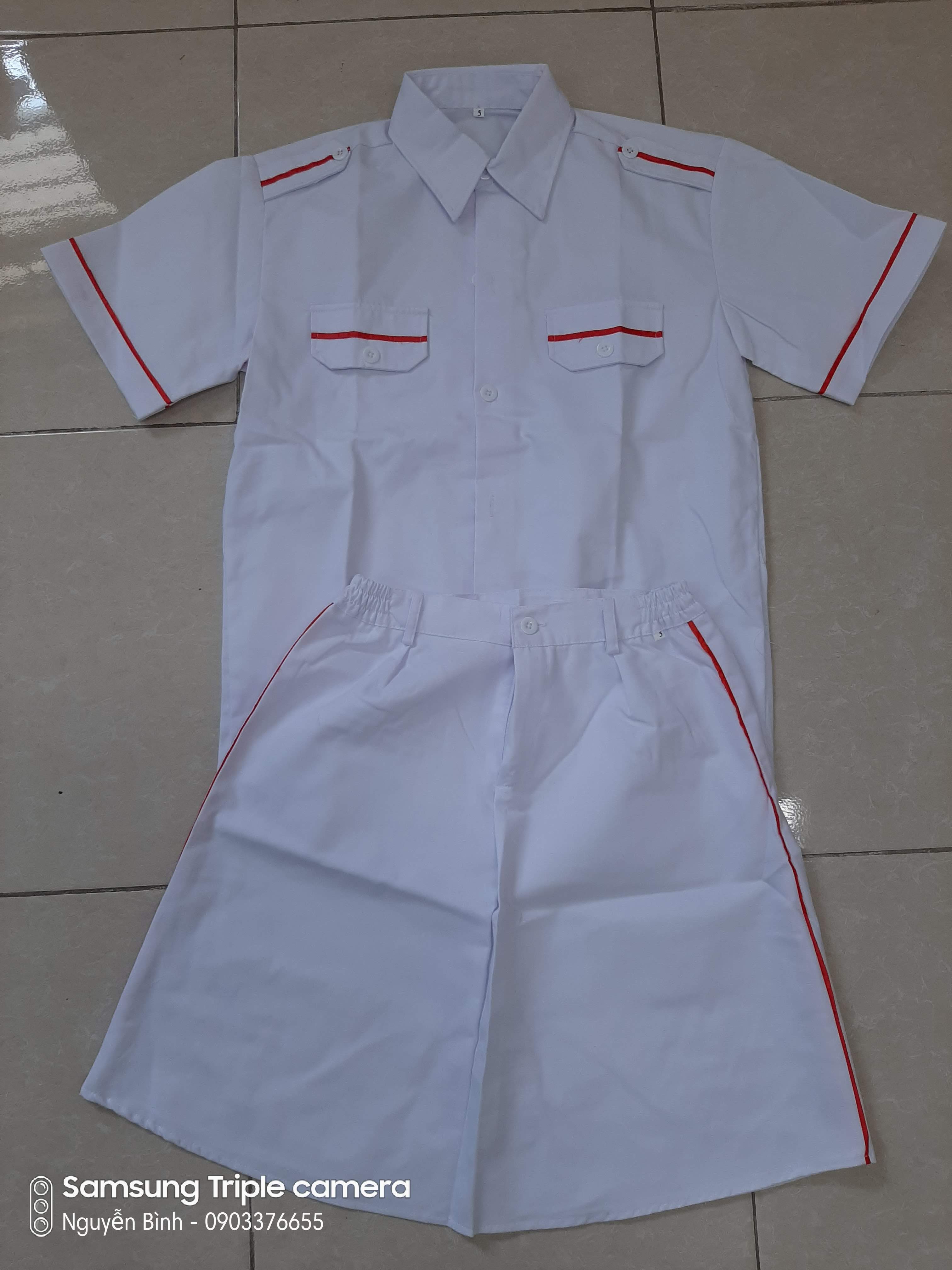 BỘ NGHI LỄ ĐỘI - VÁY, ÁO NGẮN TAY