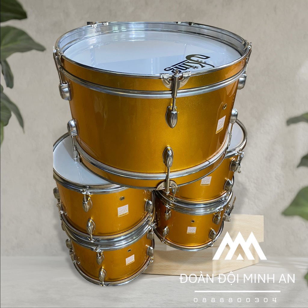 Bộ Trống Đội Gỗ KING (12inch  - 18inch)