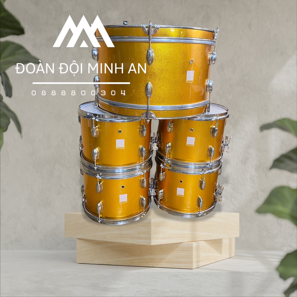 Bộ Trống Đội Gỗ KING (12inch  - 18inch)