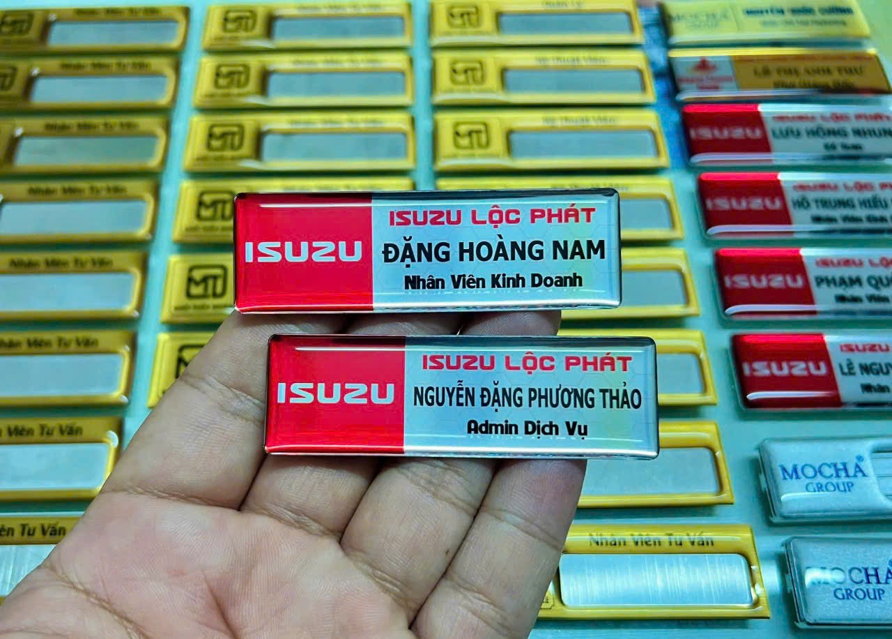 THẺ TÊN CÁC LOẠI