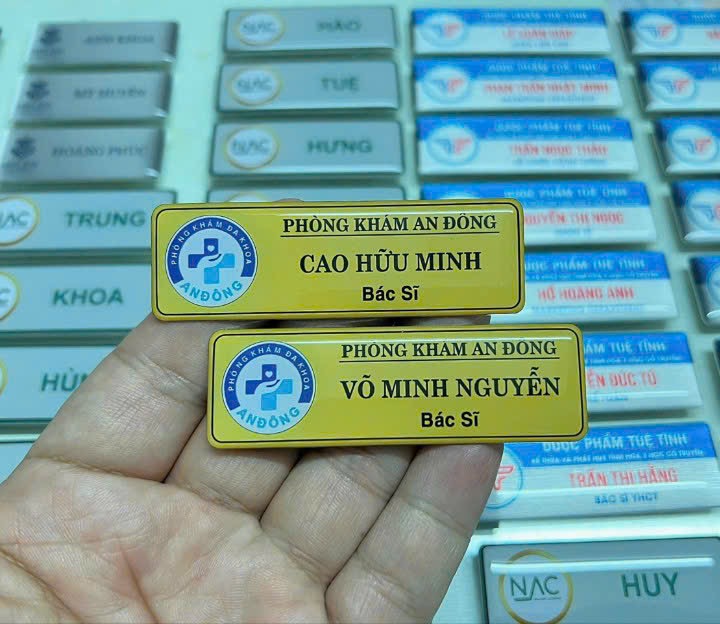 THẺ TÊN CÁC LOẠI