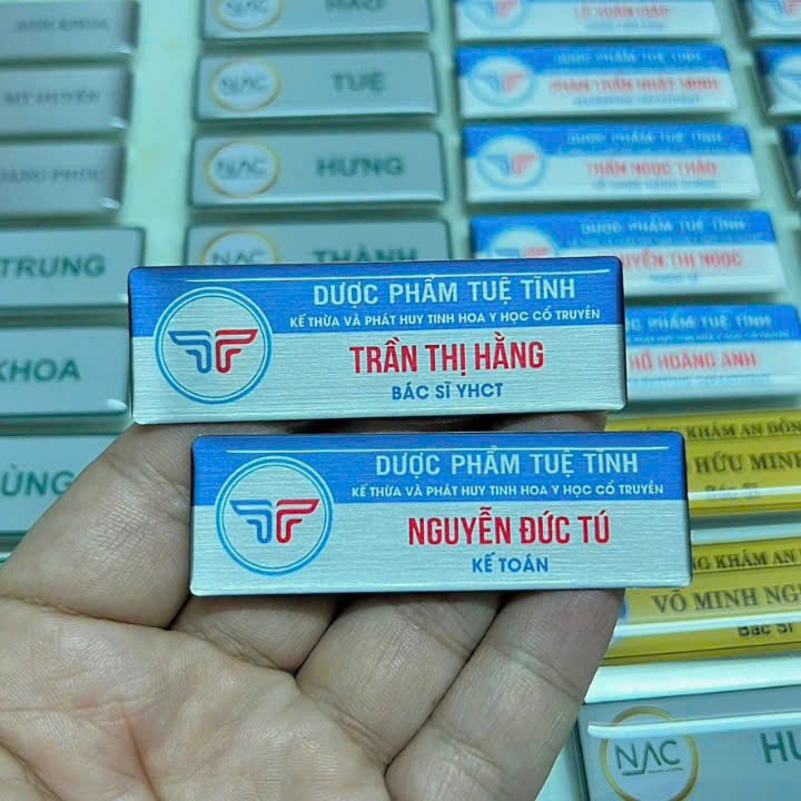 THẺ TÊN CÁC LOẠI
