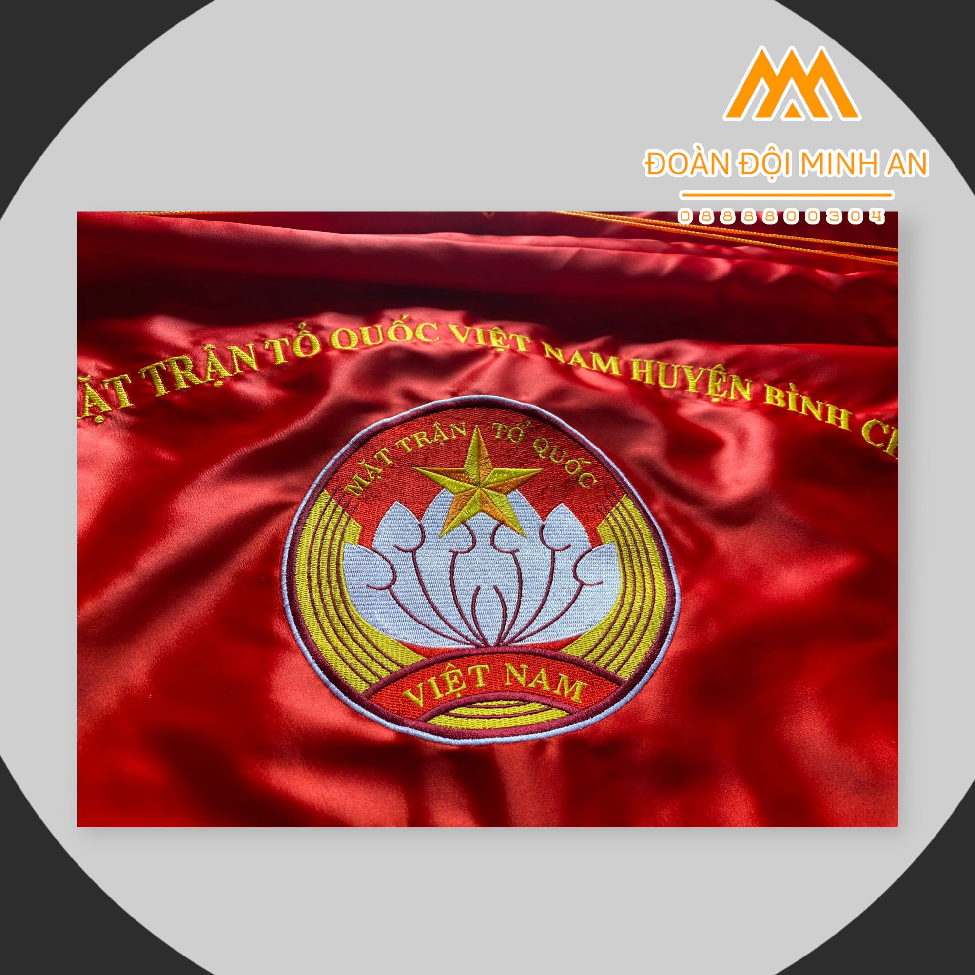 Cờ lưu niệm KT 80cm x 60cm