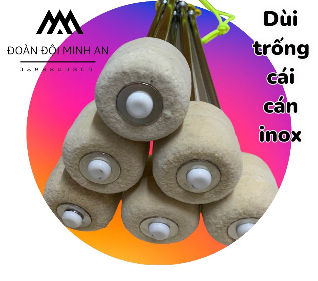Dùi Trống Cái Cán INOX