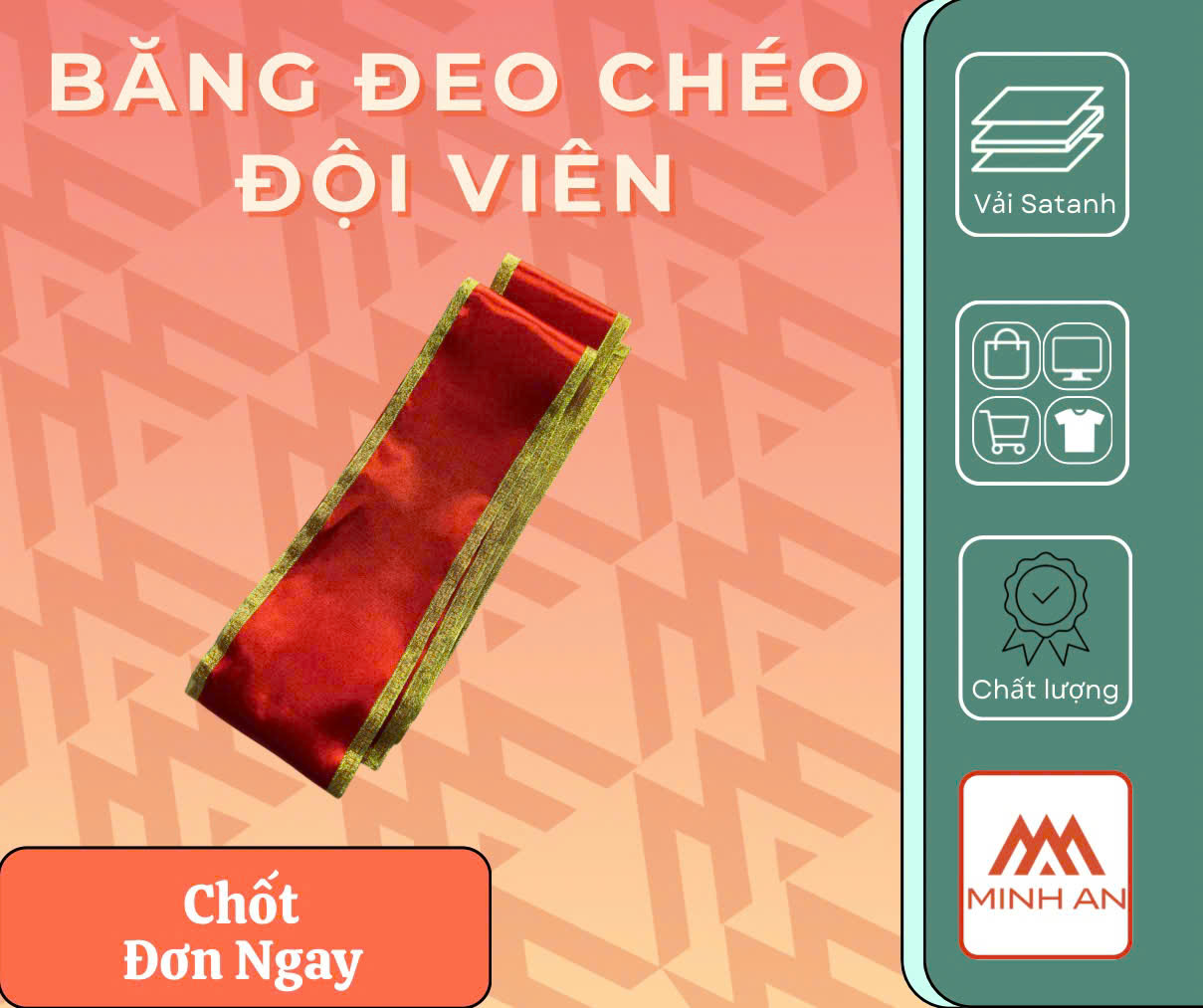 BĂNG ĐEO CHÉO ĐỘI VIÊN