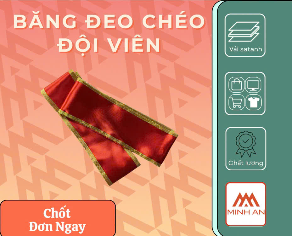 BĂNG ĐEO CHÉO ĐỘI VIÊN
