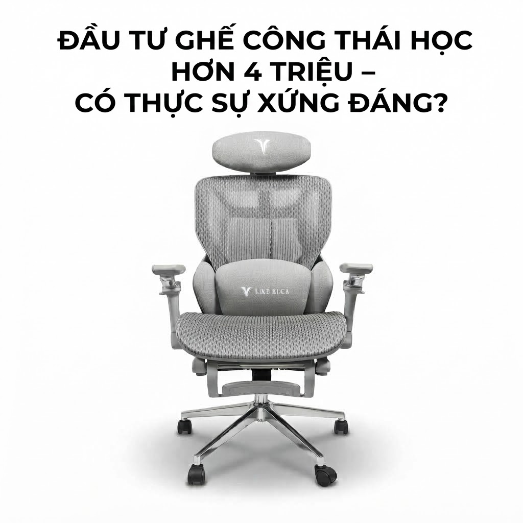 ĐẦU TƯ GHẾ CÔNG THÁI HỌC HƠN 4 TRIỆU – CÓ THỰC SỰ XỨNG ĐÁNG?