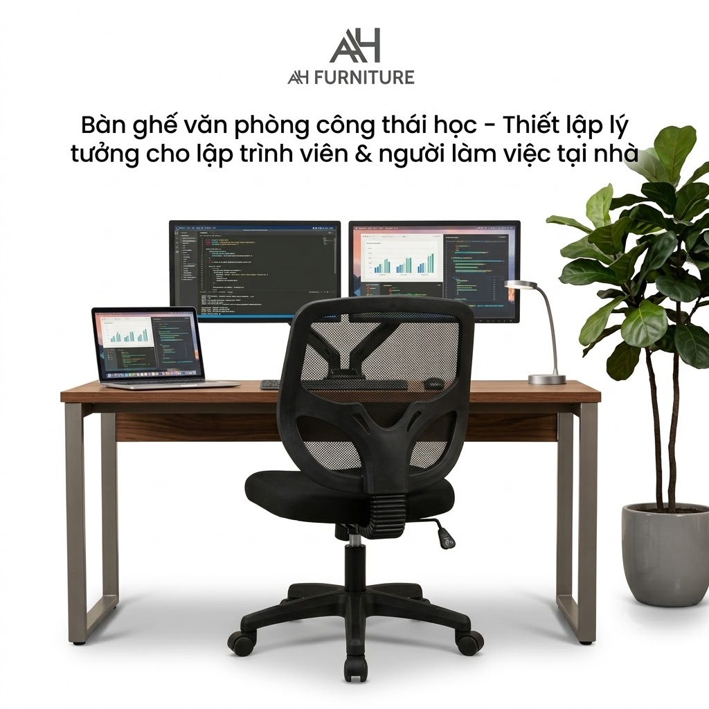 Top 1 Ghế Xoay Tối Giản Cất Gọn Dưới Bàn: Review Ghế Văn Phòng Chân Xoay ADLEY