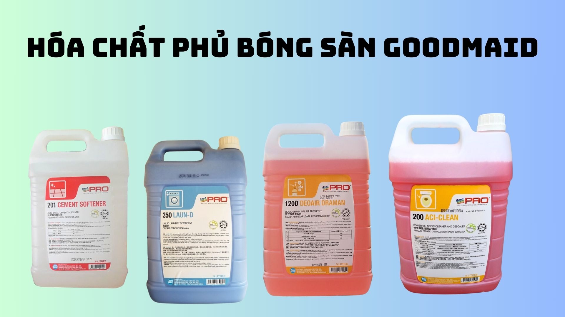 Hóa Chất Phủ Bóng Sàn Goodmaid Giải Pháp Hoàn Hảo Cho Sàn Nhà Sáng Bóng, Bền Đẹp