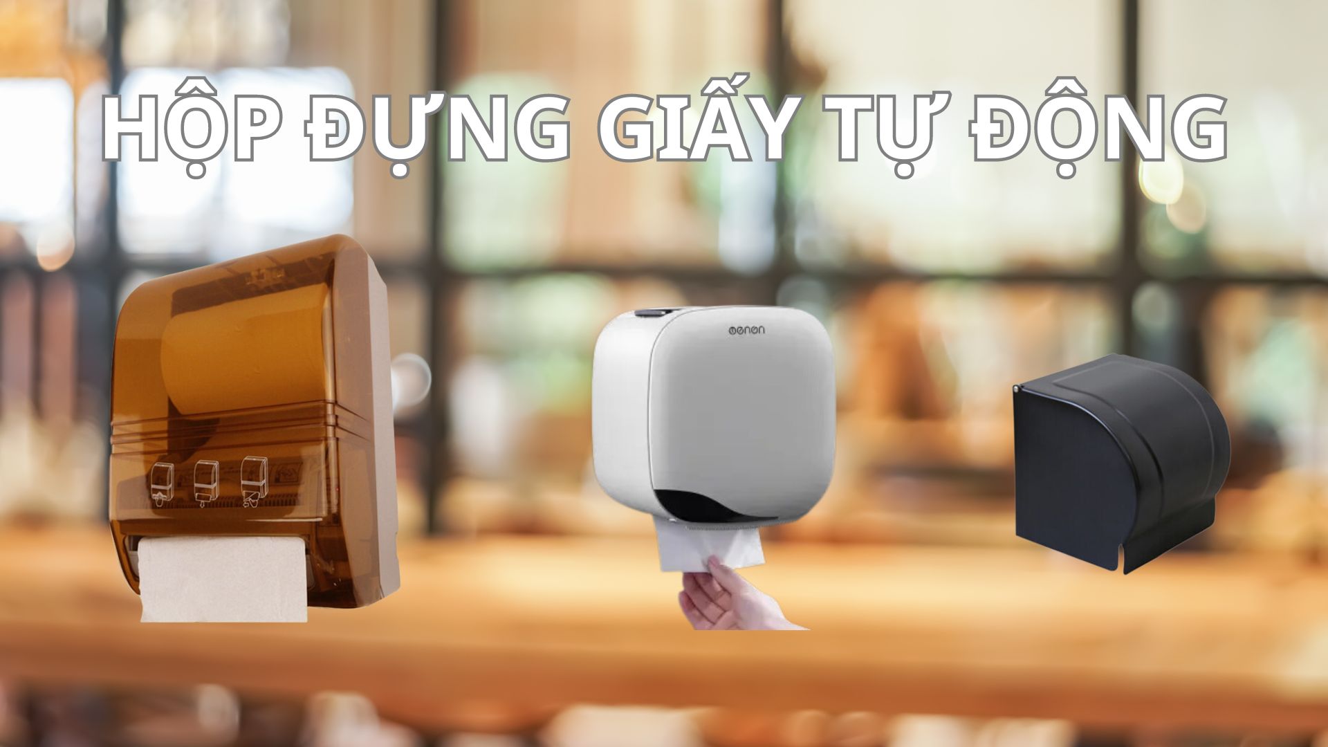 Hộp đựng giấy tự động: Tiện ích và hiện đại