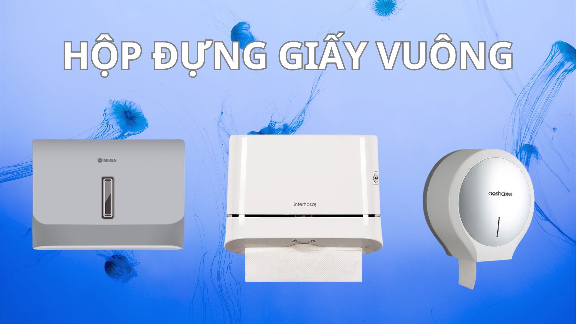 Hộp đựng giấy vuông: Sự tiện lợi và thẩm mỹ trong mọi không gian