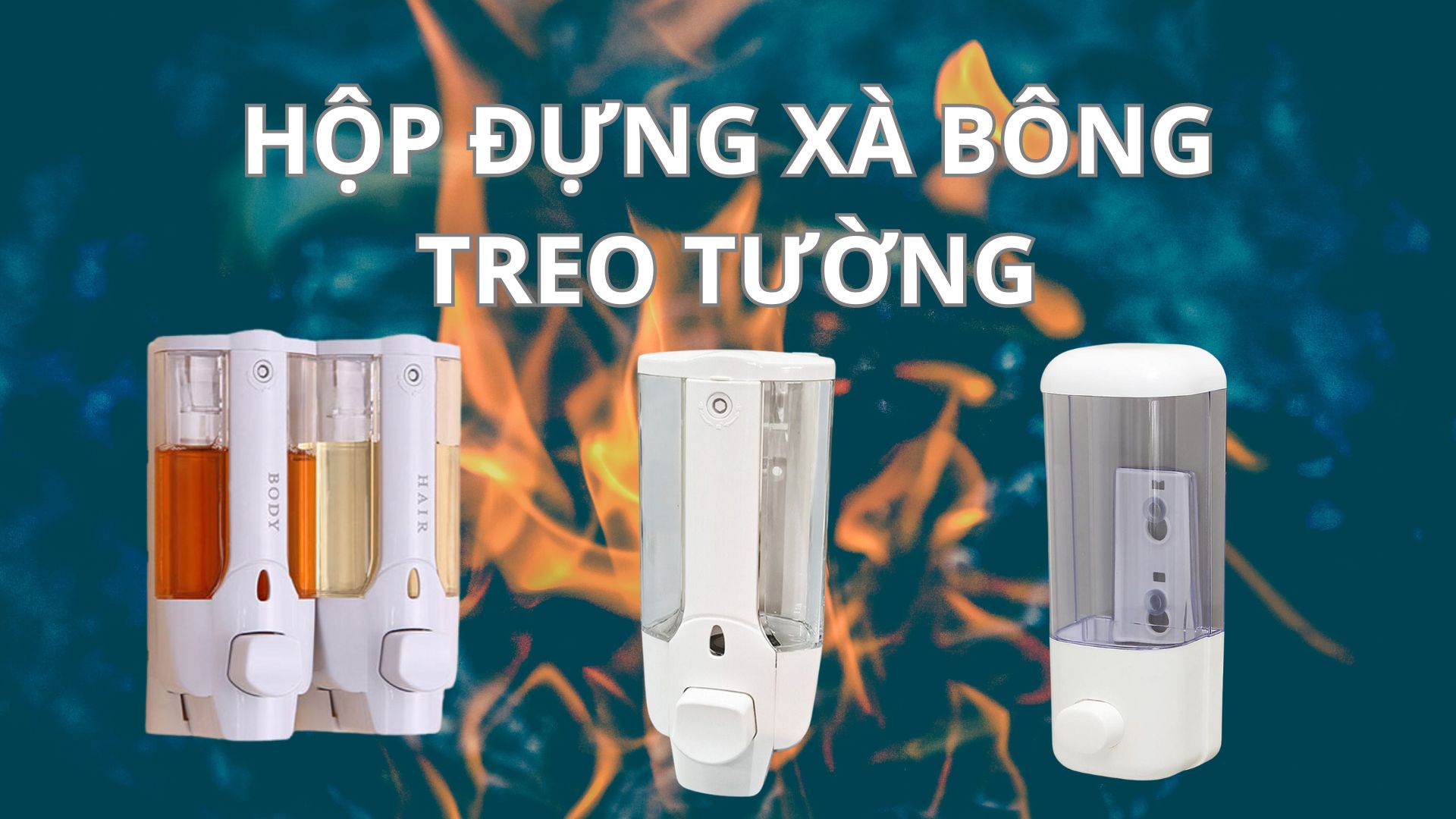 Hộp đựng xà bông treo tường: Giải pháp cho sự tiện lợi