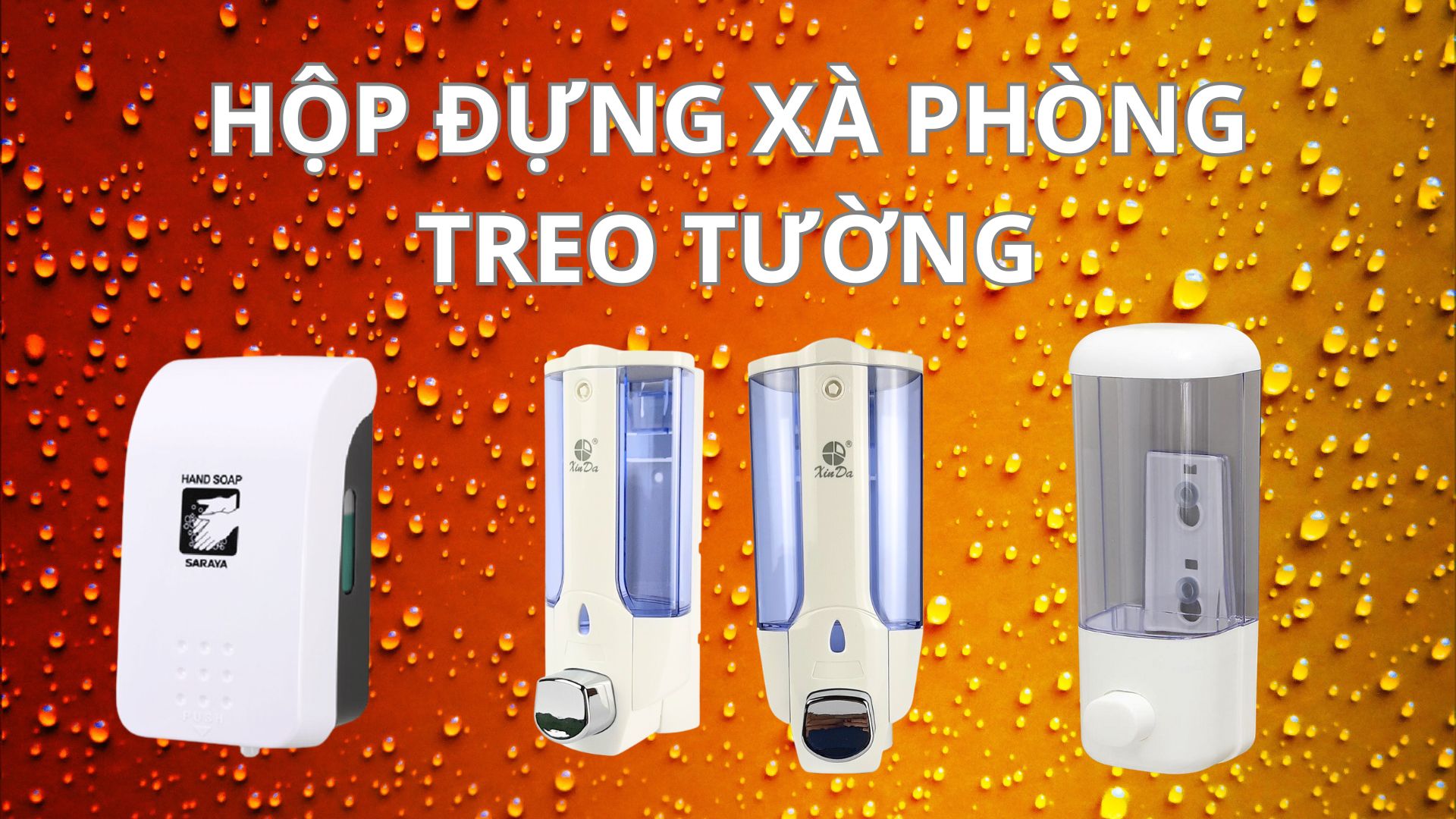 Hộp đựng xà phòng treo tường: Tiết kiệm không gian hiệu quả