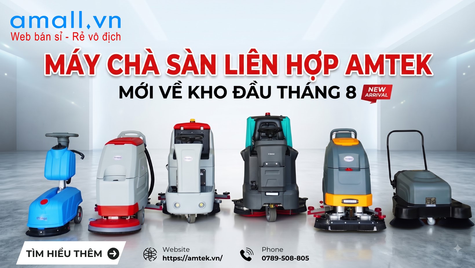 [MỚI VỀ KHO ĐẦU THÁNG 8] MÁY CHÀ SÀN AMTEK CHÍNH HÃNG - ĐẦY ĐỦ MODEL, SẴN KHO GIAO NGAY TOÀN QUỐC
