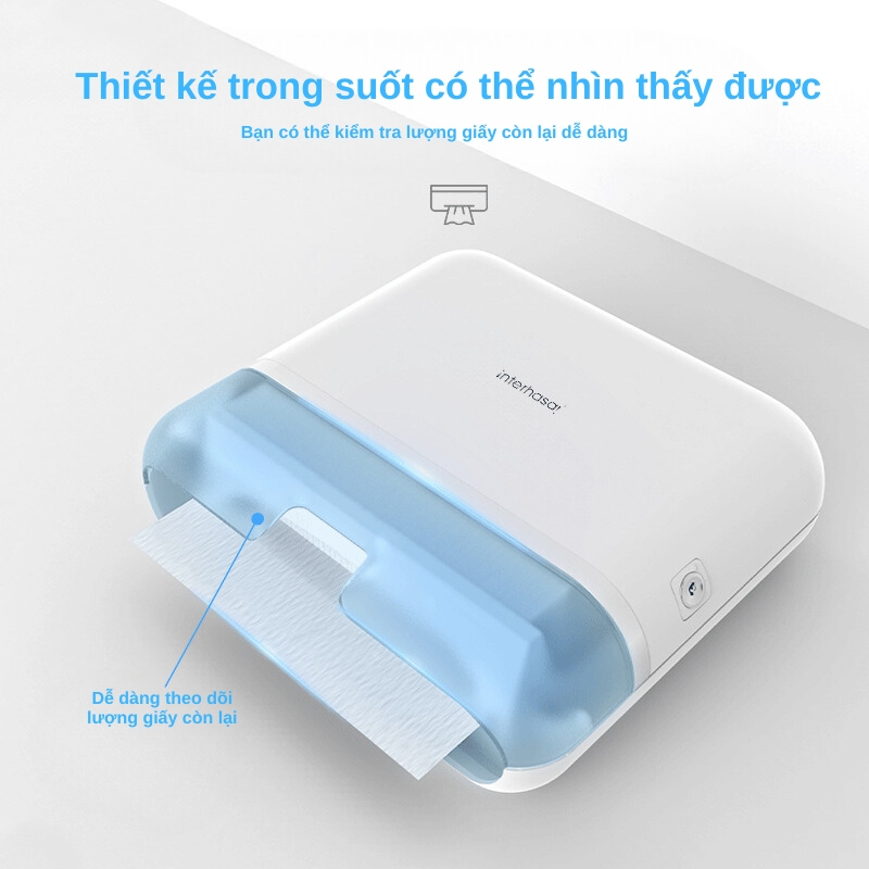 Dễ dàng quan sát lượng giấy còn lại bên trong