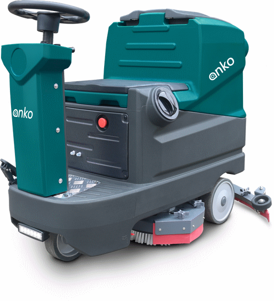 Máy chà sàn liên hợp ngồi lái 2 mâm ANKO AR-X7P (Dùng Acquy)
