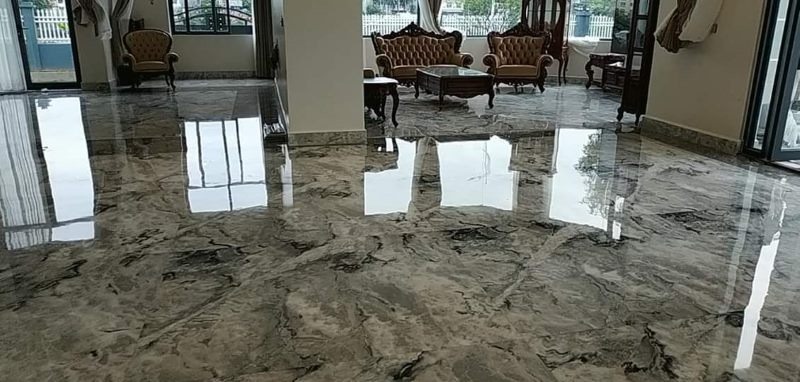 Đánh bóng sàn đá