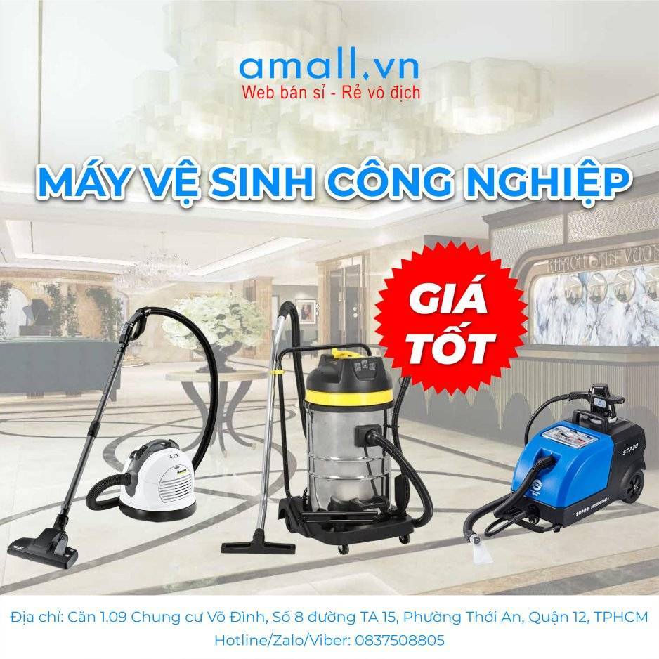 Nguồn nhập hàng máy hút bụi công nghiệp giá sỉ rẻ nhất tại Việt Nam