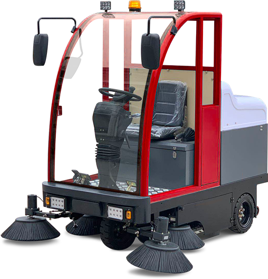 Xe đẩy quét bụi