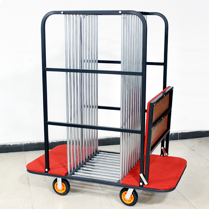 Xe Đẩy Dọn Bàn Có Cầu Lên