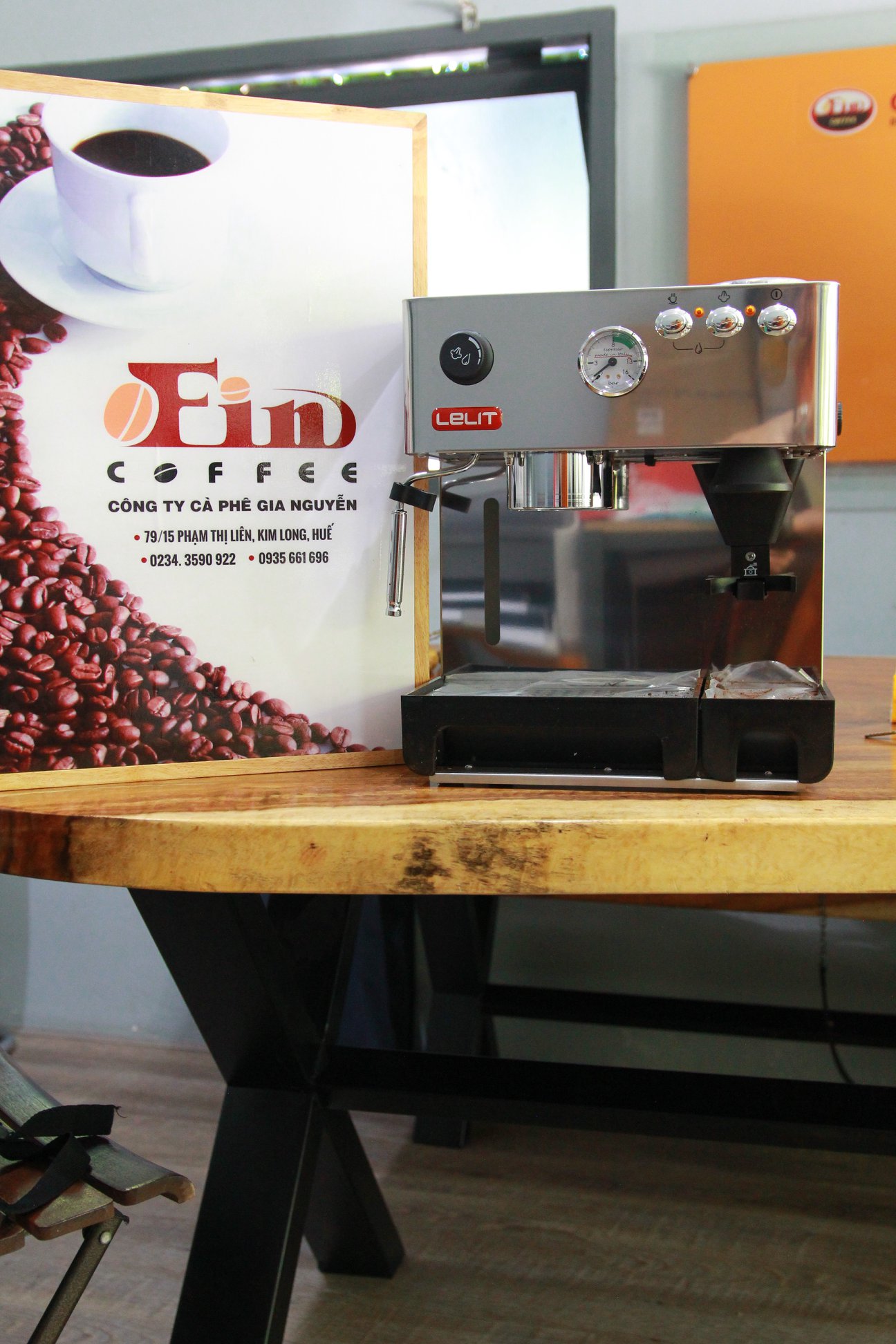 Máy pha cà phê LELIT ANITA COMBI PL042EM - Mới