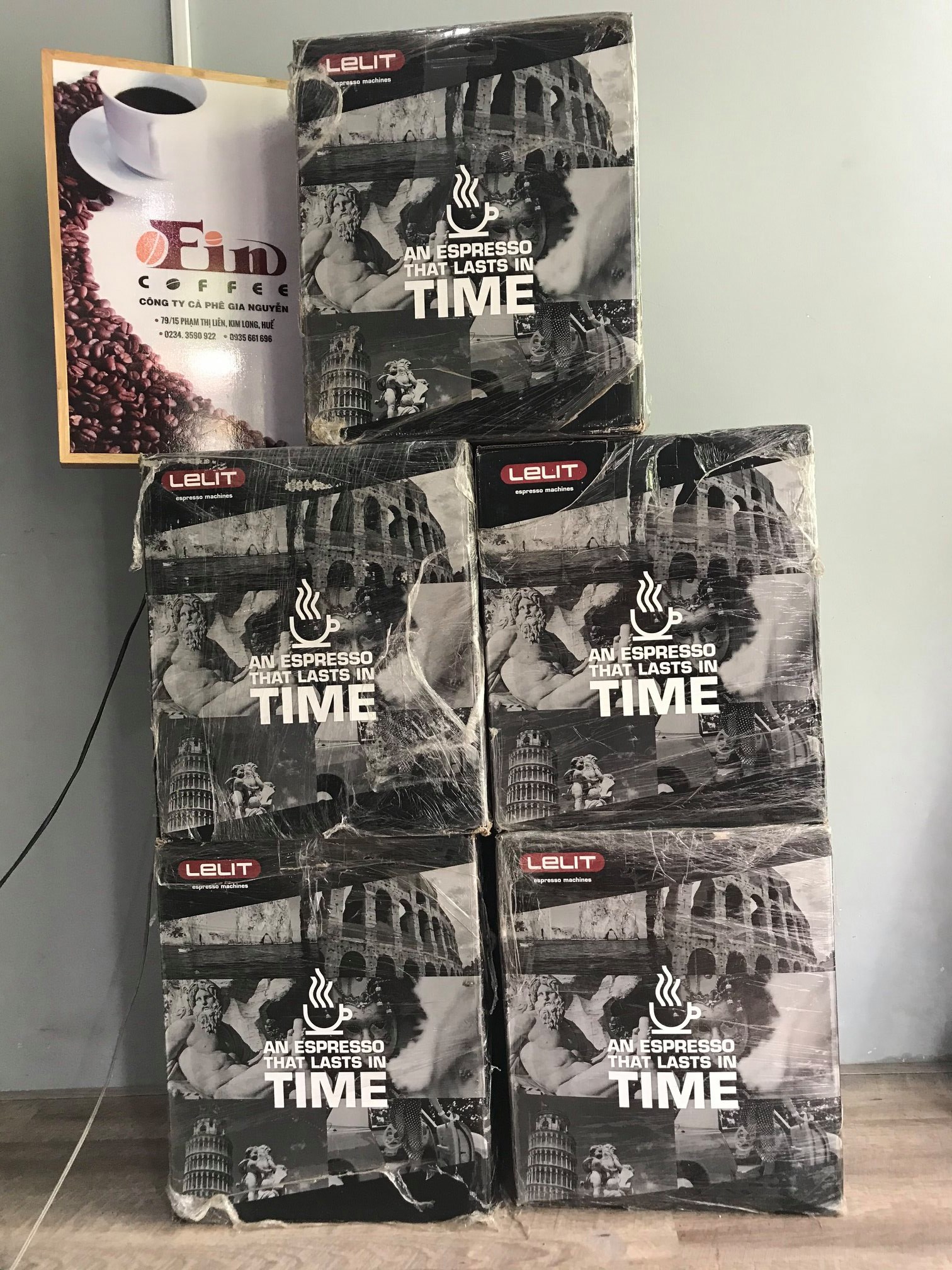 Máy pha cà phê LELIT ANITA COMBI PL042EM - Mới