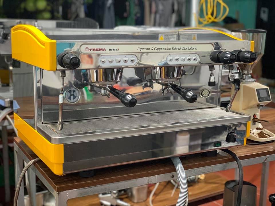 Máy pha cà phê Faema E98 UP AUTO 2 group - Mới