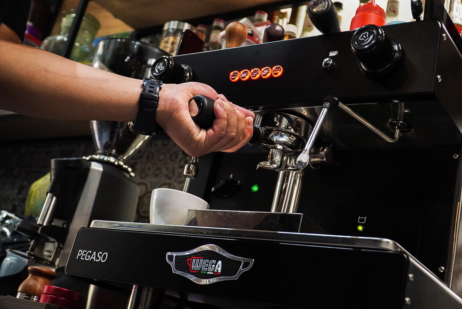 MÁY PHA CÀ PHÊ WEGA PEGASO 1 GROUP - Mới