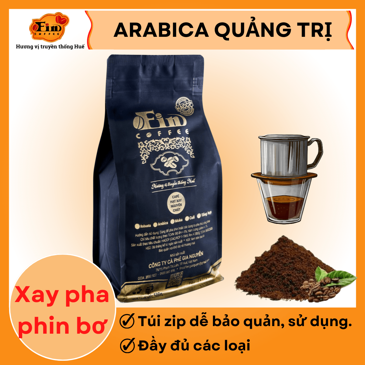 CÀ PHÊ ARABICA KHE SANH NGUYÊN CHẤT- RANG MỘC TẨM BƠ