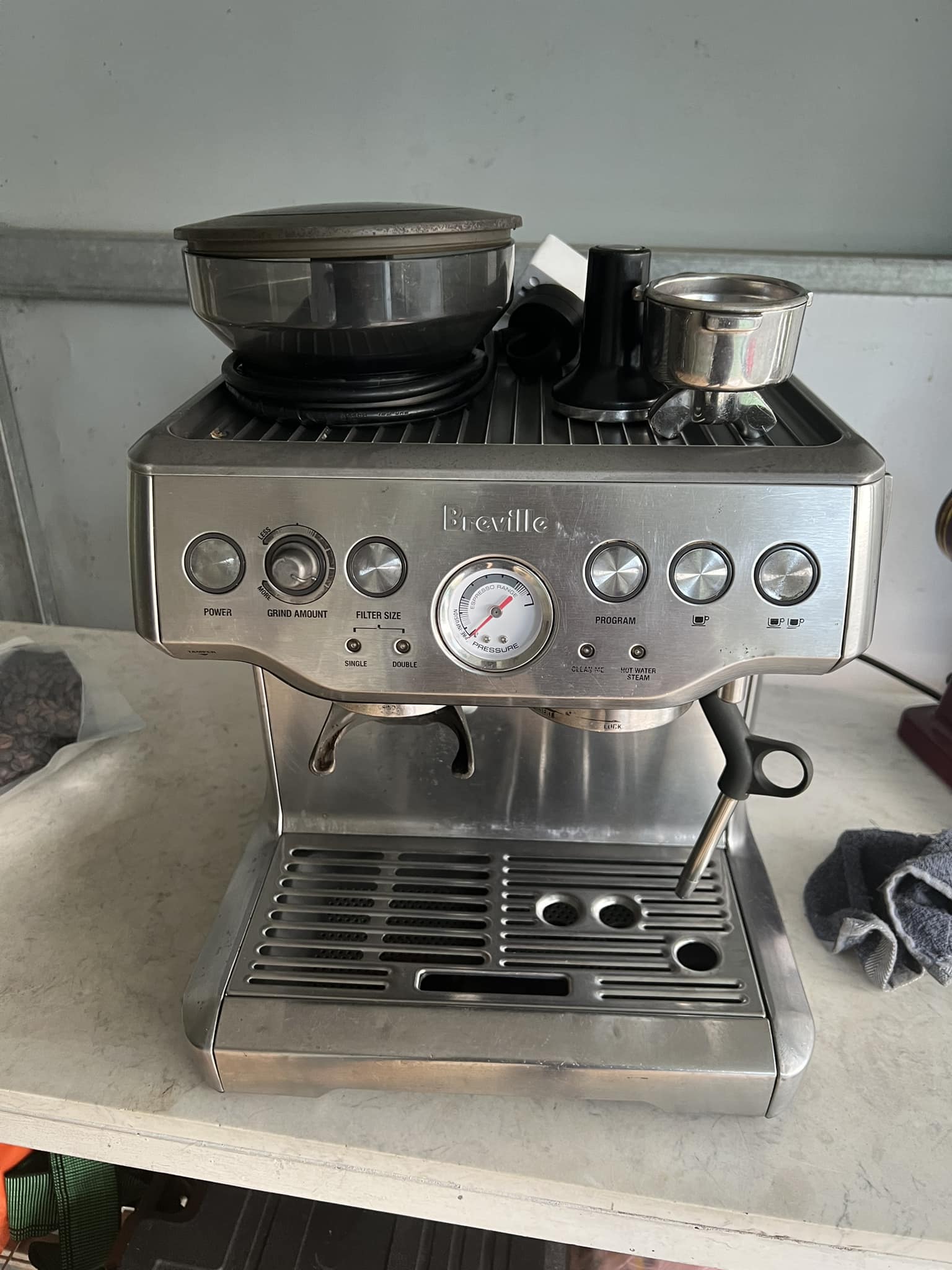 Máy pha cà phê Breville 870 - ĐÃ QUA SỬ DỤNG/Cũ