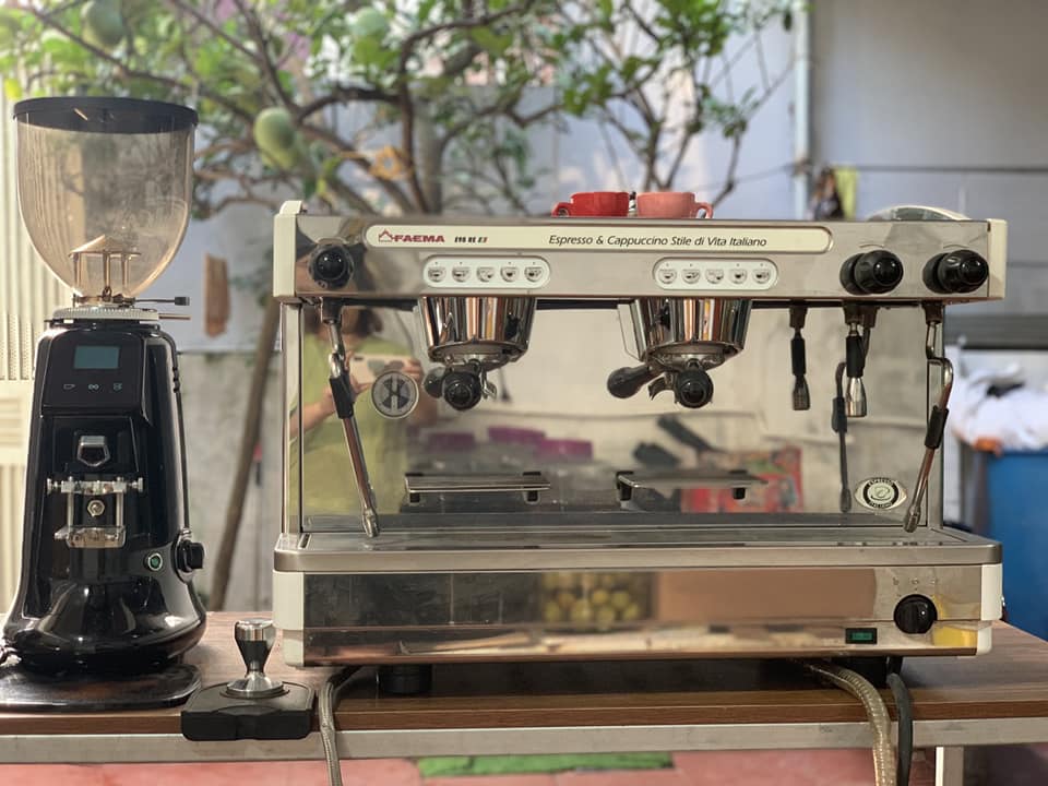 Máy pha cà phê Faema E98 UP AUTO 2 group - Mới