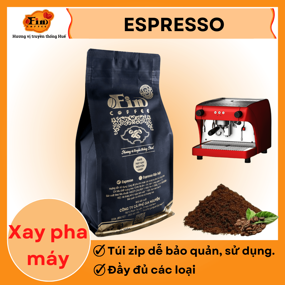 CÀ PHÊ PHA MÁY ESPRESSO GU CHUẨN VỊ ĐẬM ĐÀ, HƯƠNG THƠM, HẬU VỊ CÂN BẰNG.