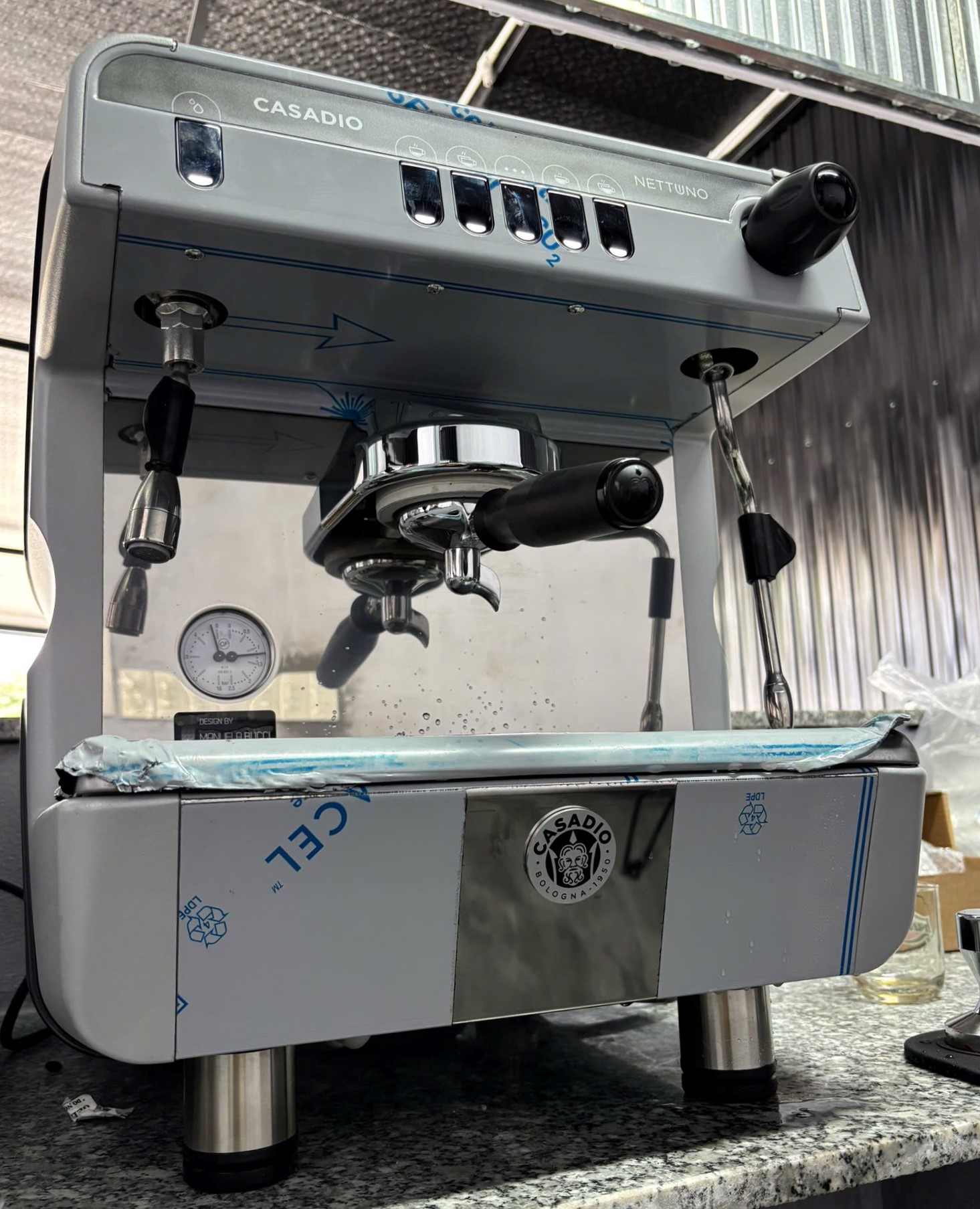 MÁY PHA CÀ PHÊ CASADIO NETTUNO A1 GROUP - NHẬP KHẨU CHÍNH HÃNG