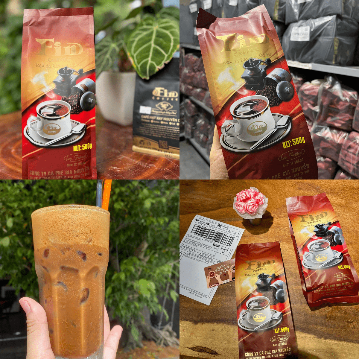 CÀ PHÊ PHA PHIN KÊNH QUÁN L1 GU THƠM, ĐẬM ĐÀ, THƠM NỒNG, HẬU VỊ NGỌT.
