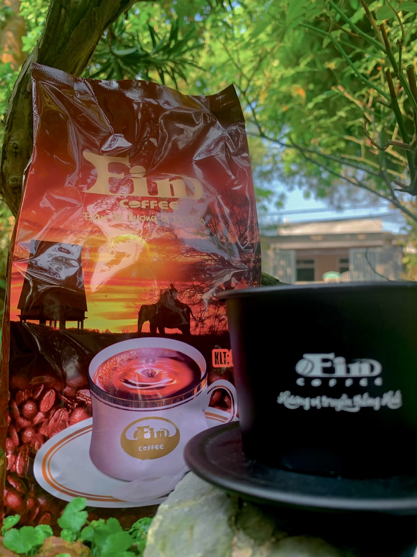 CÀ PHÊ PHA PHIN KÊNH QUÁN L2 GU ĐẬM, SÁNH QUYỆN, THƠM NHẸ.