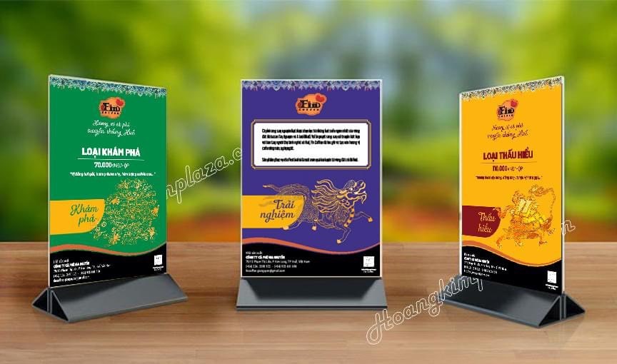 Bộ quà tặng cà phê đặc sản Huế - Tứ Linh và Phin Màu